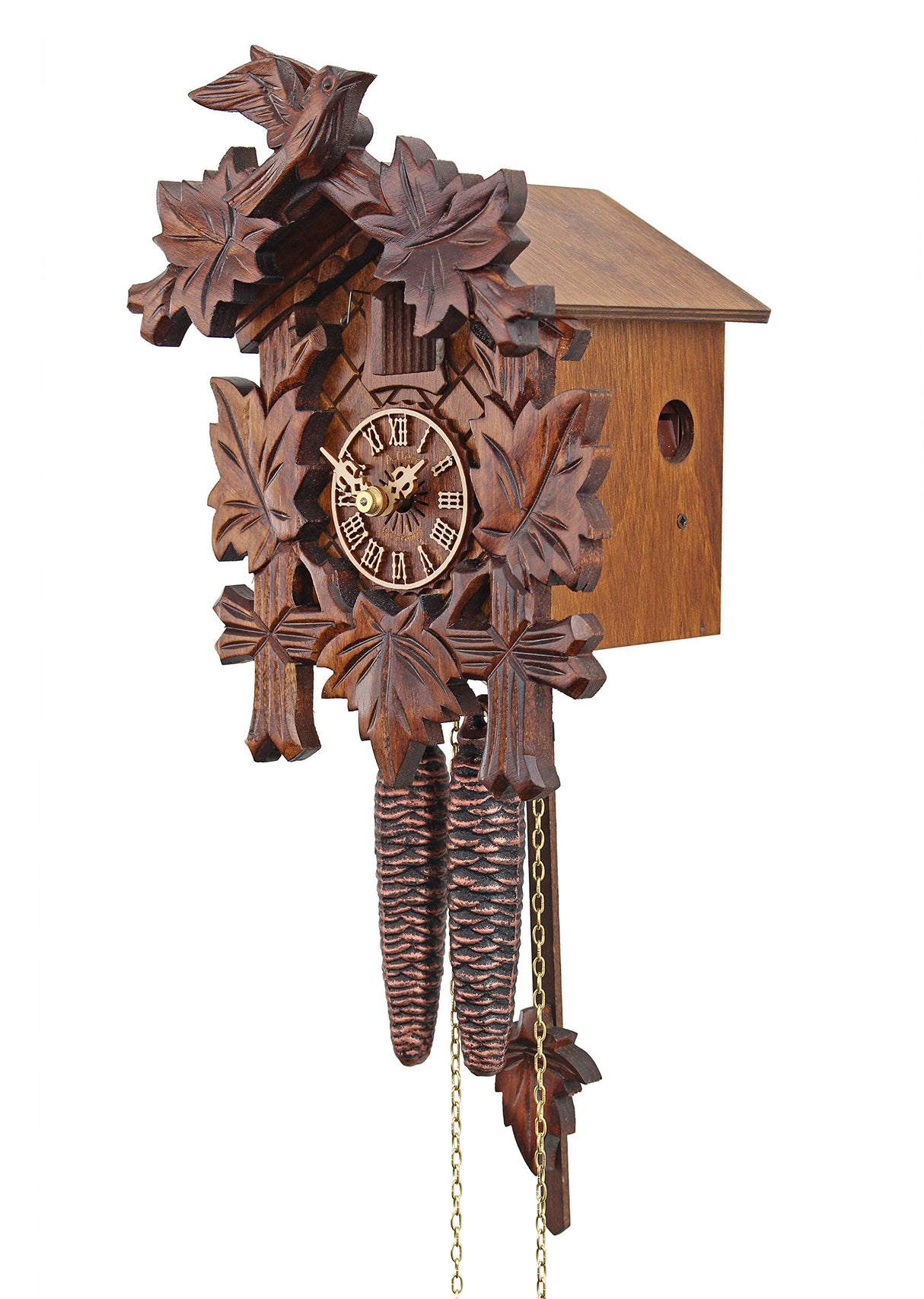 HerrZeit by Adolf Herr Cuckoo Clock - The Traditional Vine Leaves AH 80/1 HerrZeit by Adolf Herr
