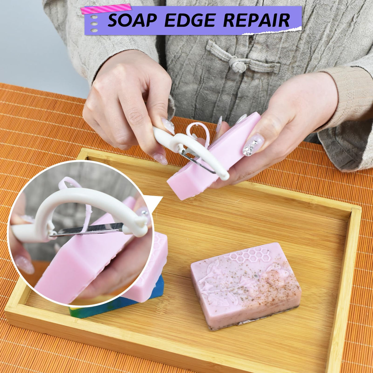 Artcome DIY Soap Making Kit – Molds, Measuring Tools & Packaging for Handmade Soaps - DIY Soap Making Tools for Beginners & Professionals - Ideal for Gift Artcome