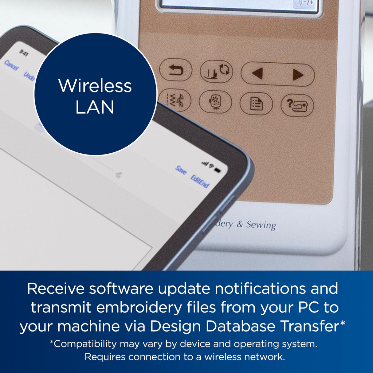 Brother LB5500 Combo Sewing & Embroidery Machine Brother