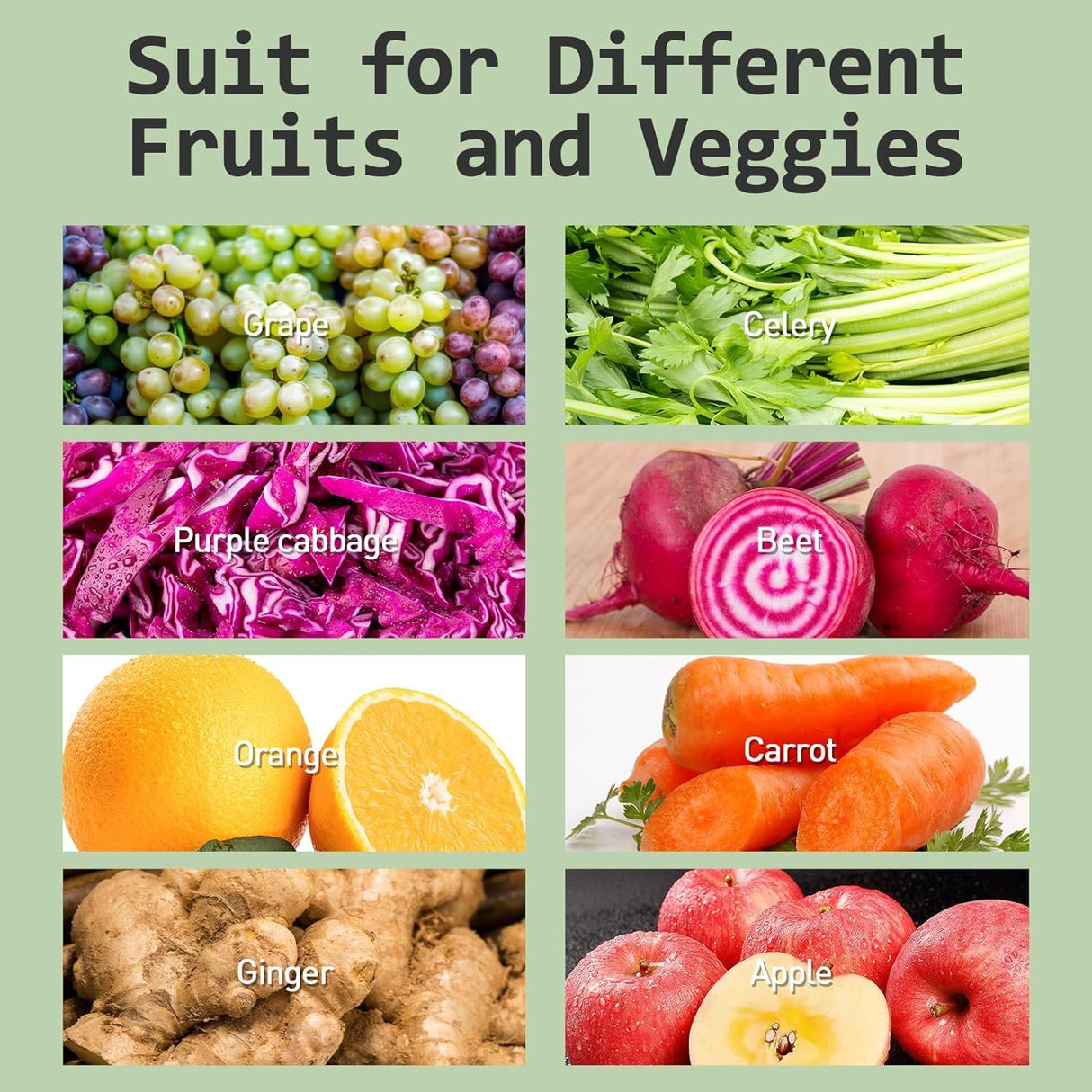 WHUTO Masticating Juicer Machines, Cold Press Juicer, Easy to Clean with Brush, Touch Screen Stainless Juicer Machines for Vegetable & Fruit, Juice Maker with Quiet Motor & 2 Speed Modes, Black Whuto