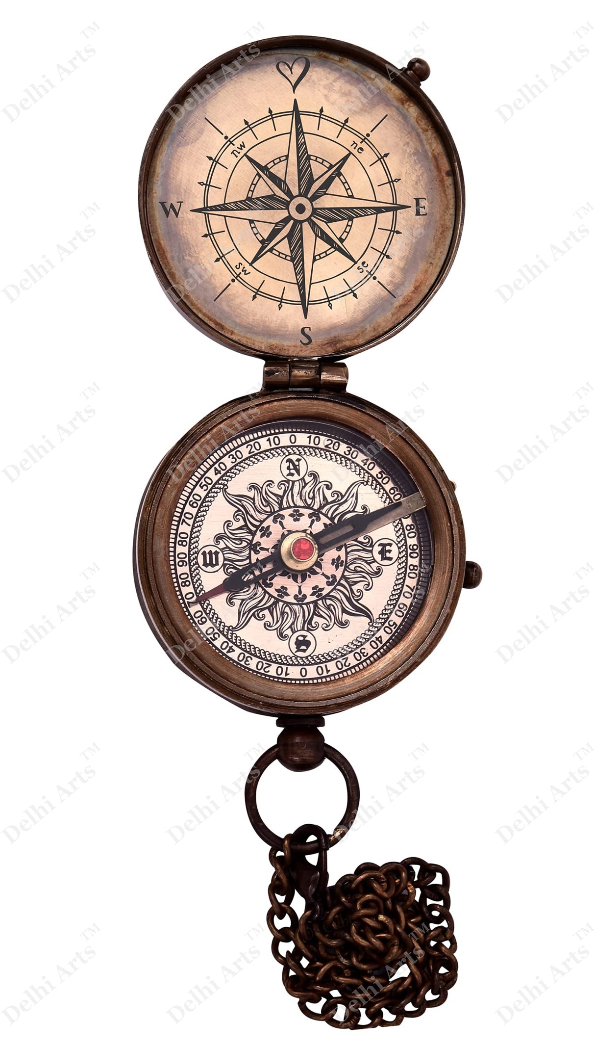 So You Can Always Find Your Way Back to Me/Personalized Compass/Anniversary giftfor him/her. Luxury Gift Delhi Arts