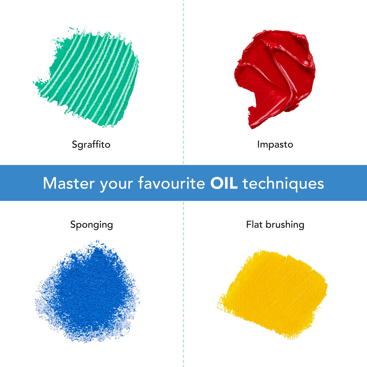 Castle Art Supplies 24 X 12ML Oil Paint Set | Great Value Set for Adult Artists, Beginners and Advanced | Vibrant Variety of Smooth-to-Use Colors | in Impressive Presentation Box with Tutorial (New) Castle Art Supplies