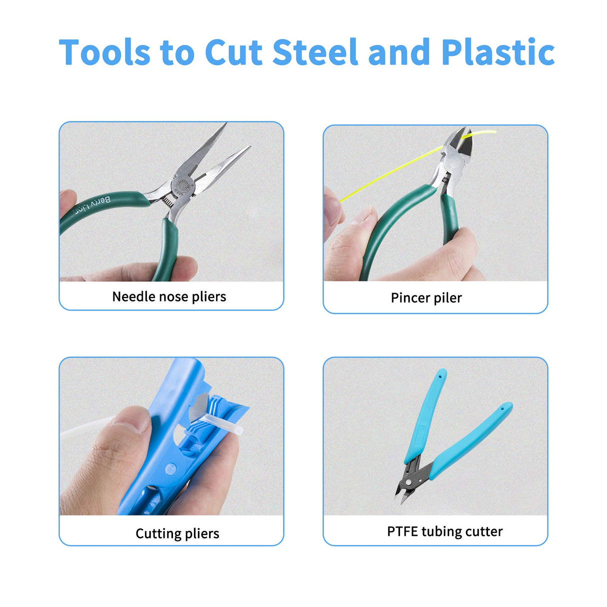 Creality 3D Printer Tool Kit with Case 35Pcs with Cleaners Filament Slicer Print Head Wrench Extruder Nozzles SD Card Reader Starter 3D Printer Accessories ABS Storage Box Tool Set Wolias