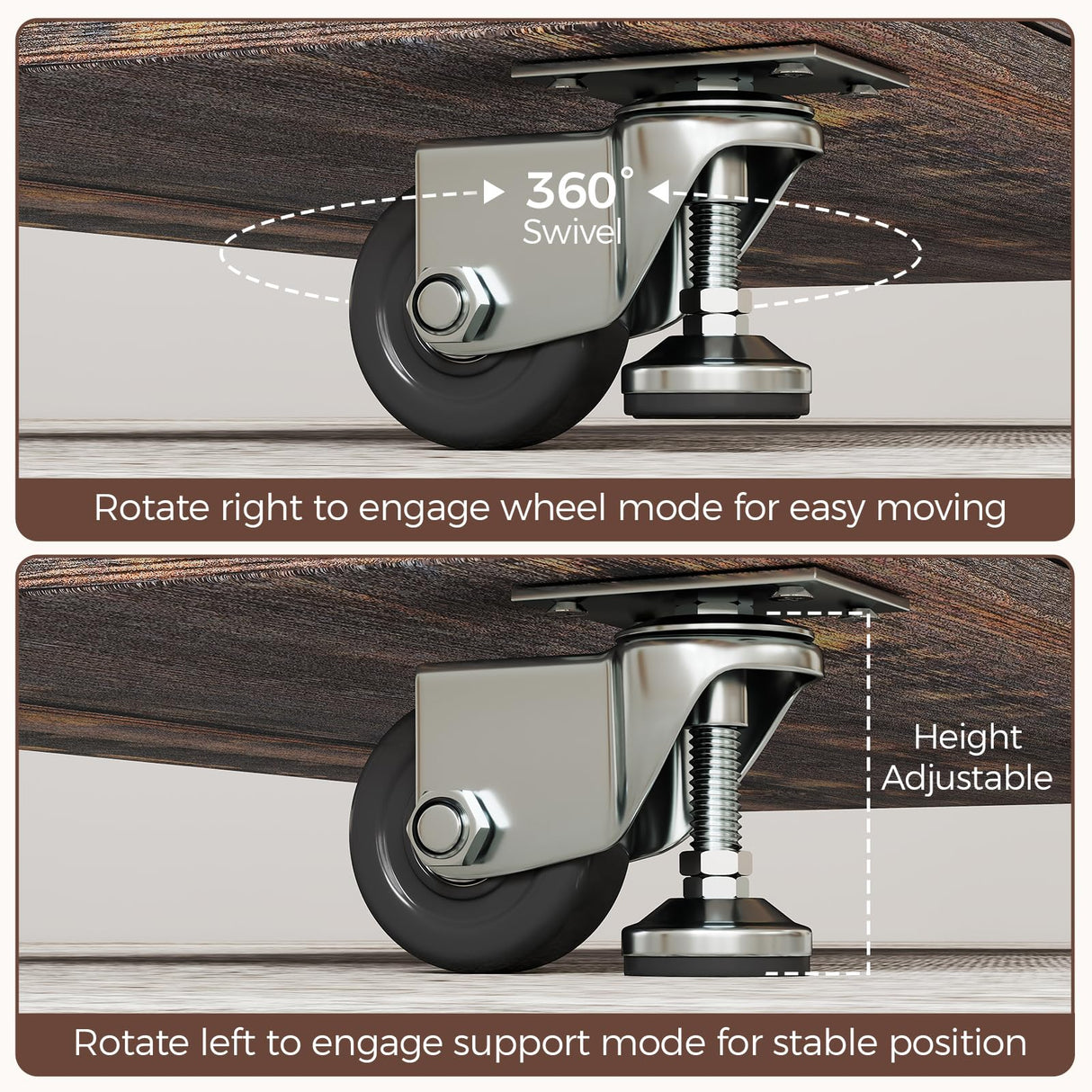 Turosur Lift Top Coffee Table with Storage, 4 in 1 Farmhouse Coffee Table with Lockable Rolling Wheels and Hidden Compartment, Center Table with 4 Sliding Barn Door for Living Room Turosur