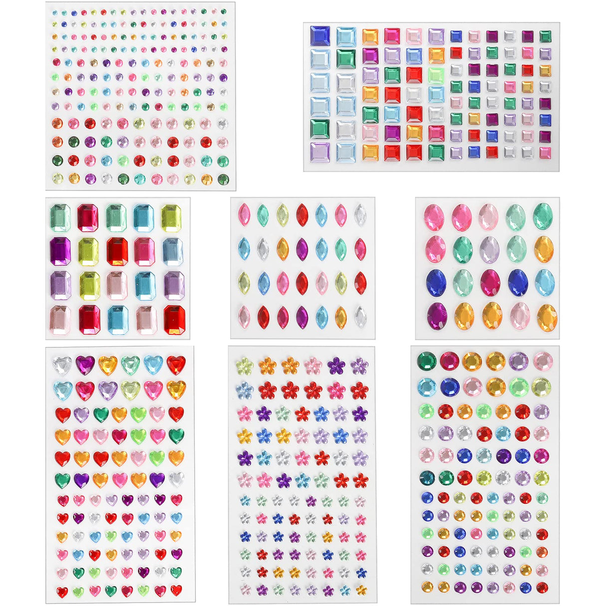 Frcctre 24 Pcs Foam Crowns Set, DIY Foam Princess Tiaras and Crown, Make Your Own Crowns Set with Crystal Diamond Sticker Birthday Party Decoration Favor Supplies for Kids and Adults Frcctre