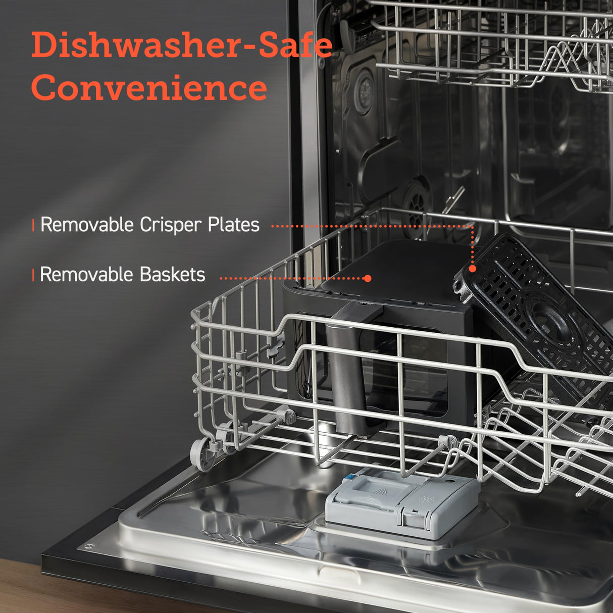 COSORI 9Qt 10-in-1 Dual Air Fryer, Fresh Balanced Meals for Family and Children with Double Baskets, Sync Cook & Finish to Bake, Roast, Reheat, Broil & 130 Recipes for Easy Cooking, Dishwasher Safe COSORI