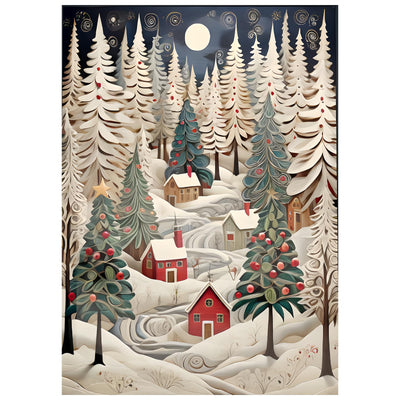 Fullhawl 5d Diamond Painting Kits Christmas for Adult and Beginners, Full Round Diamond Art Kit, 5d Pictures Arts and Crafts for Home Wall Decor, 12 x 16 Inch(Christmas Tree)