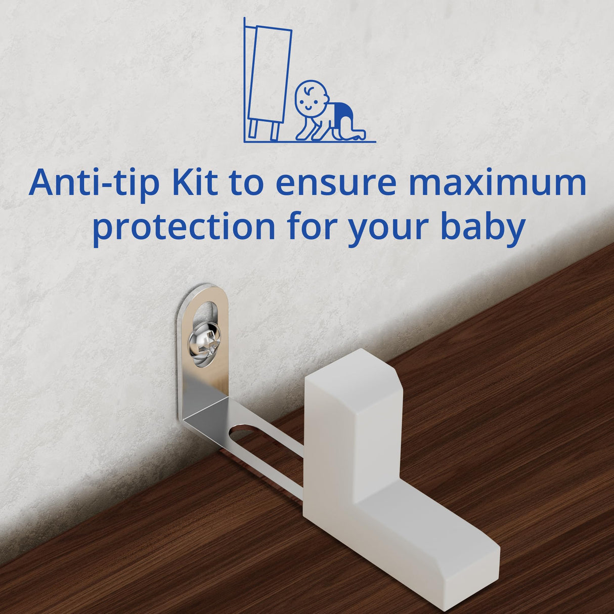 Cozy Castle Brown Bookshelf, 3-Tier Open Shelf Bookcase, 10 Cube Storage Organizer with Anti-Tilt Device for Bedroom, Living Room, 55.11" W x 11.61“D x 40.94“H Cozy Castle