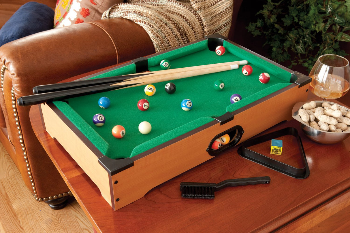 Mainstreet Classics 20-Inch Table Top Miniature Billiard/Pool Game Set Mainstreet Classics by GLD Products