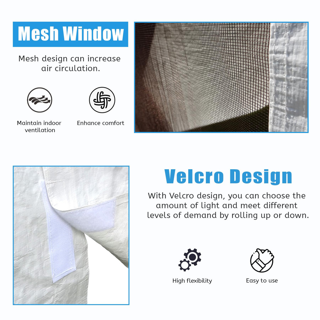 Domi 10’x12’ Gazebo Cover for Hardtop Gazebos, Outdoor Universal Winter Gazebo Cover with Sidewalls and Mesh Windows, All Season Waterproof Enclosed Gazebo Cover, White domi outdoor living