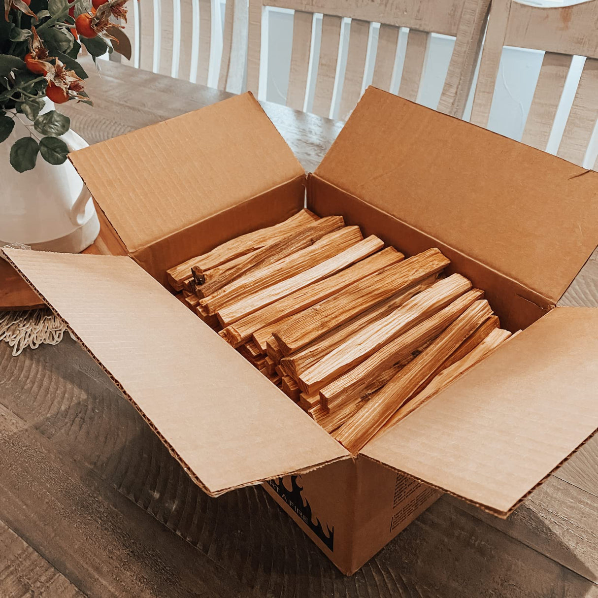 10 lbs. Fatwood Fire Starter Sticks, Perfect Fire Starters for Fire Pit, Campfires, Fireplaces, Bonfires, BBQ & Wood Stoves, Easy to Start a Fire with Just 2 Sticks, Camping Essentials (10 Pound Box) BILLY BUCKSKIN HOME & BEAUTY
