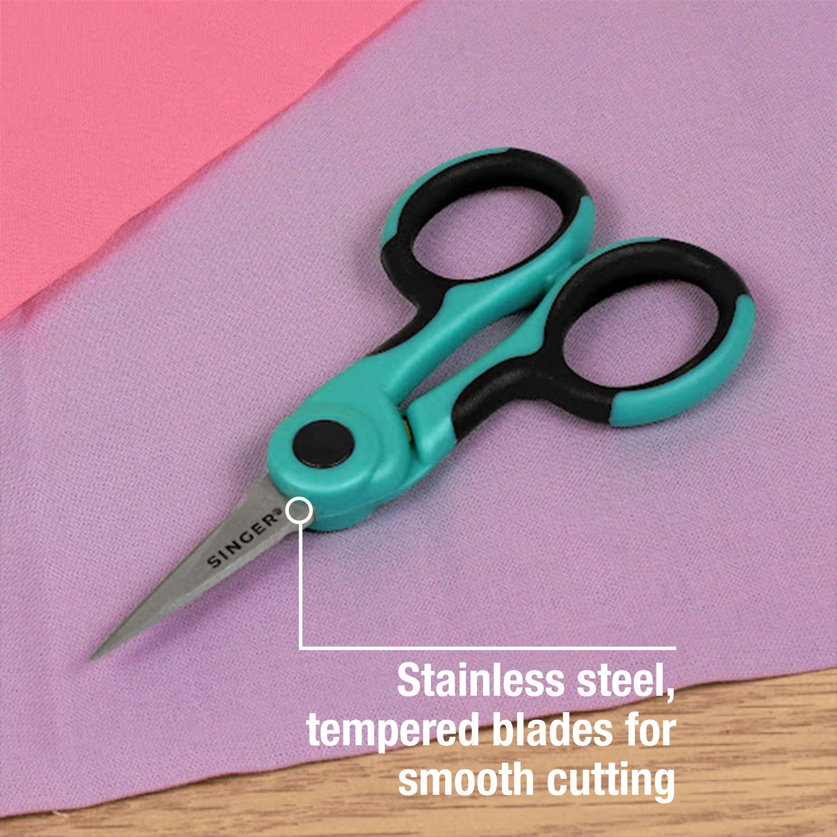SINGER 00557 4-1/2-Inch ProSeries Detail Scissors with Nano Tip SINGER