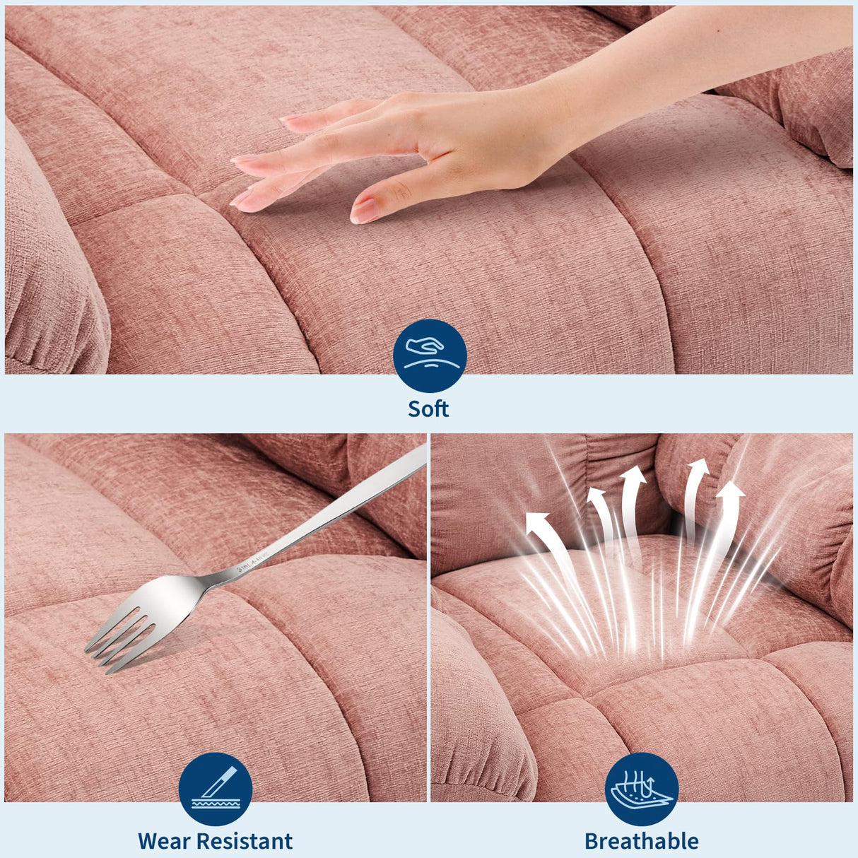 Tioutbot 360° Swivel Rocking Recliner Chair with Massage & Heat, Rocker Recliner with Vibration and Side Pocket for Living Room, Bedroom & Nursery Tioutbot