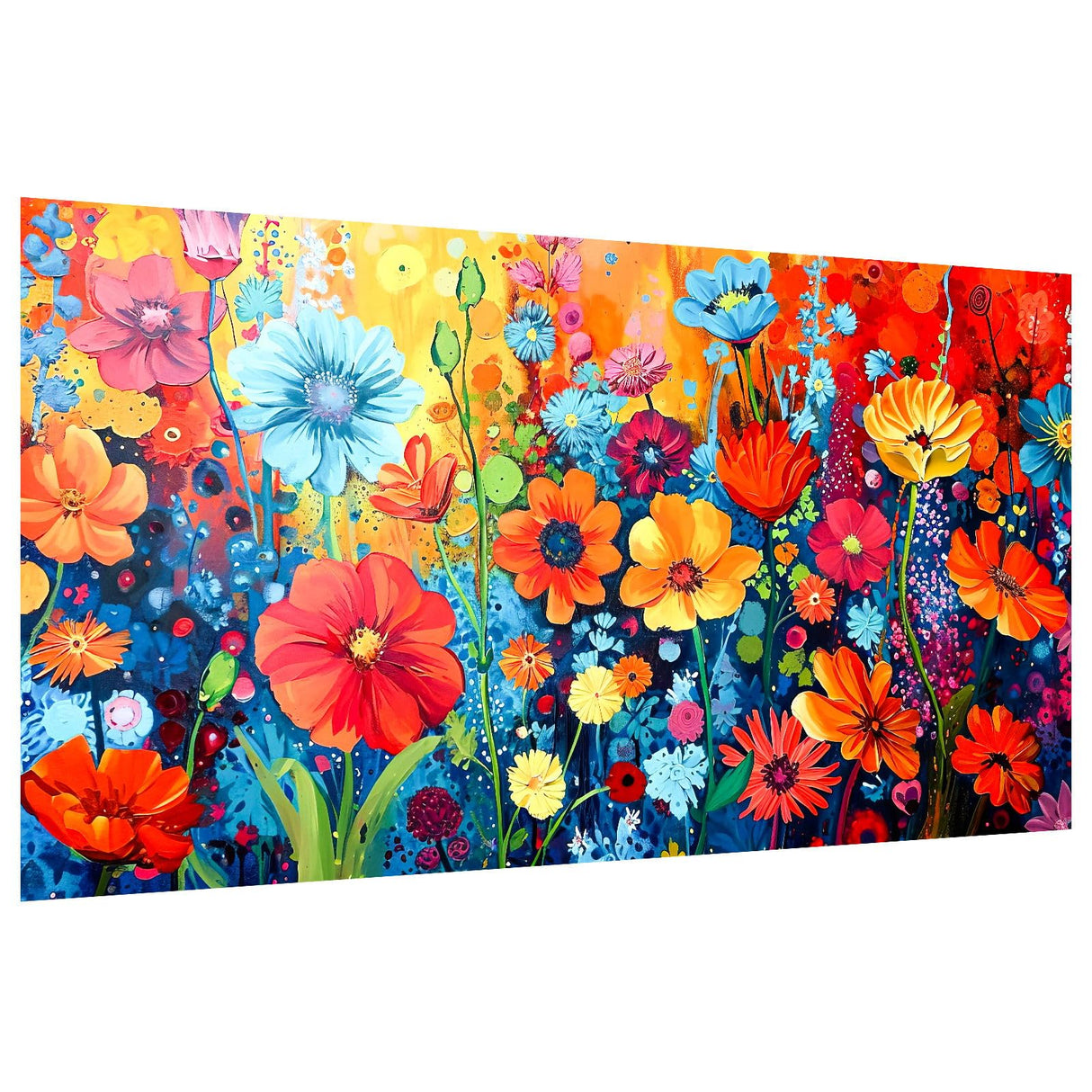 JOOZ Diamond Painting Kits for Adults - DIY 5D Large Diamond Art Kits for Adults Flowers, Full Drill Diamond Art Flowers Kit, Gem Art Kits for Home Wall Decor (27.5 X 15.7 Inch) JOOZ