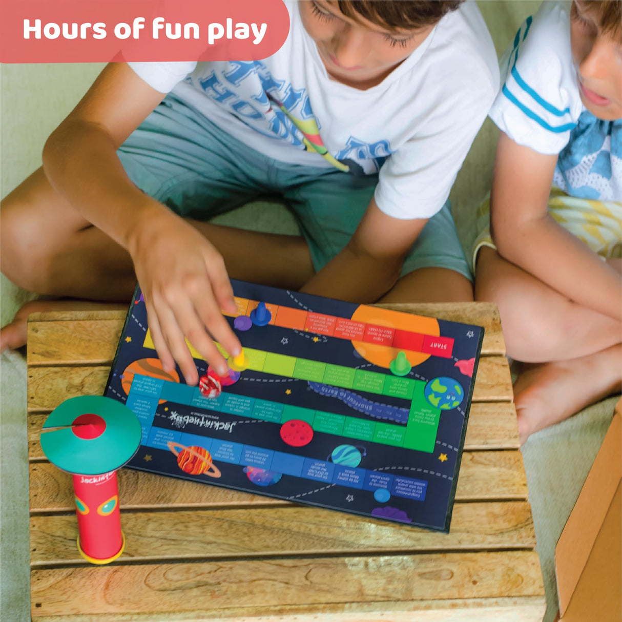 jackinthebox Space Science 6-in-1 Craft Kit Gift for Child Ages 6-10, Solar System Science Kit for Child, Space Toys for Child, Easy DIY STEM Toy for Boys and Girls Ages 6 7 8 9 10 jackinthebox