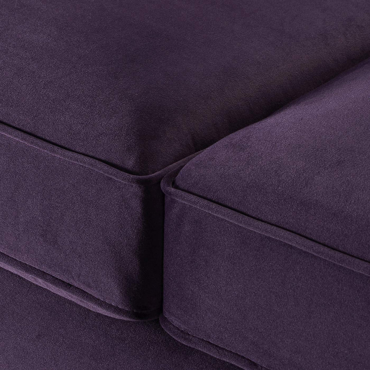 Jennifer Taylor Home Kinsley 84" Modern Tuxedo Tufted Sofa, Purple Velvet Jennifer Taylor Home