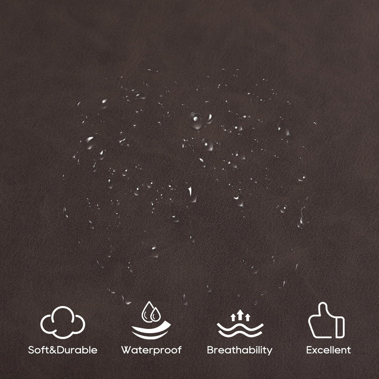 B BAIJIAWEI Loveseat Recliner, Reclining Sofa with Console, Double Reclining Couch, 2 Seater Manual Massage Couch for Living Room, Office, Home Theater(PU-Brown) B BAIJIAWEI