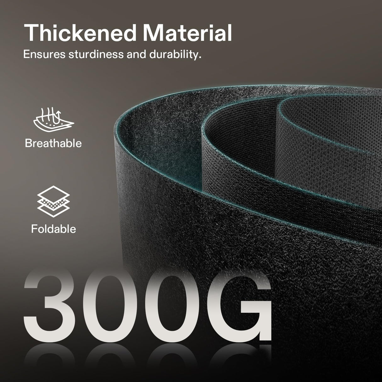 VIVOSUN 5-Pack 5 Gallon Grow Bags Heavy Duty 300G Thickened Nonwoven Plant Fabric Pots with Handles VIVOSUN