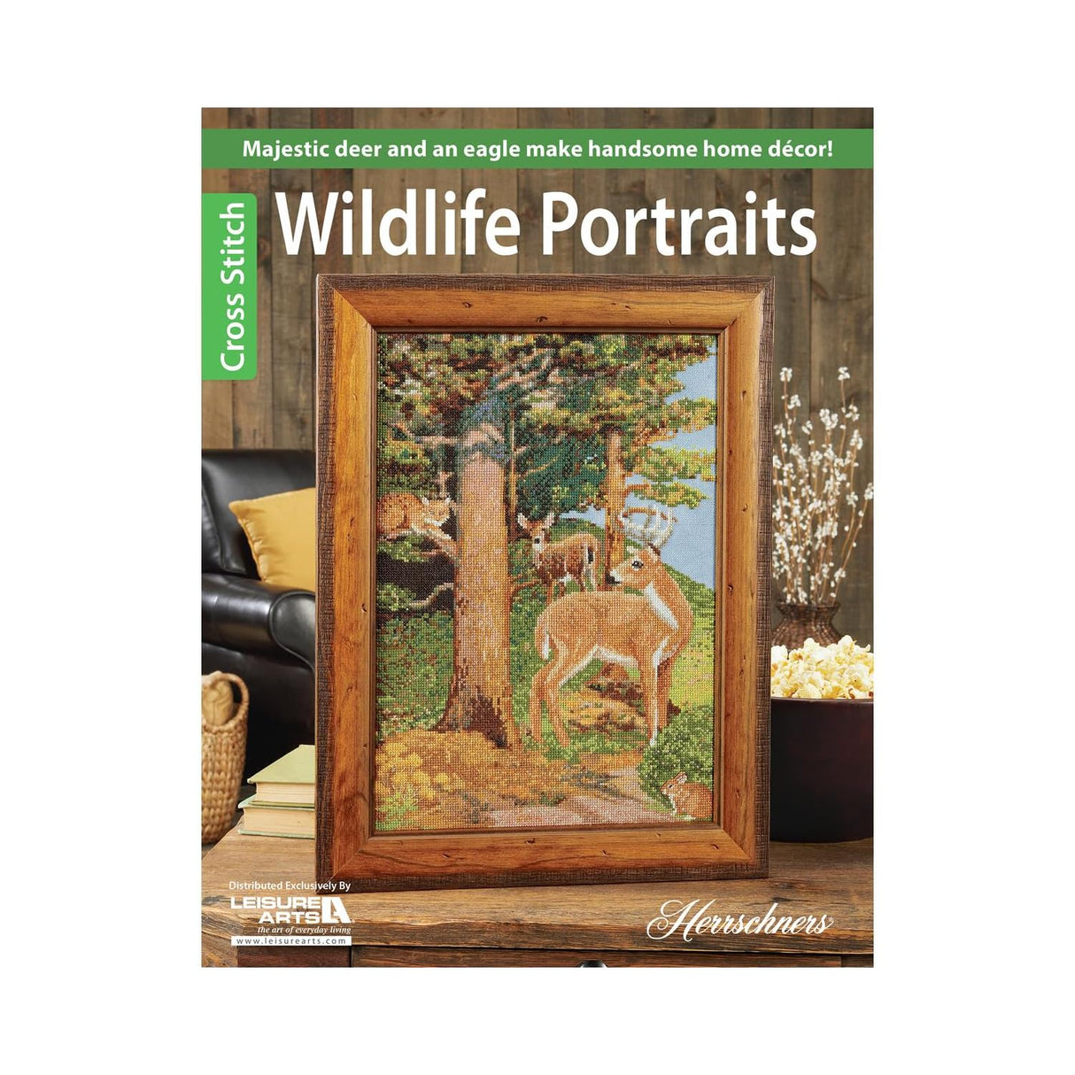 Leisure Arts Cross Stitch Wildlife Portraits Cross Stitch Book, Patterns, Books, Pattern Book, Design Books, Design Books LEISURE ARTS