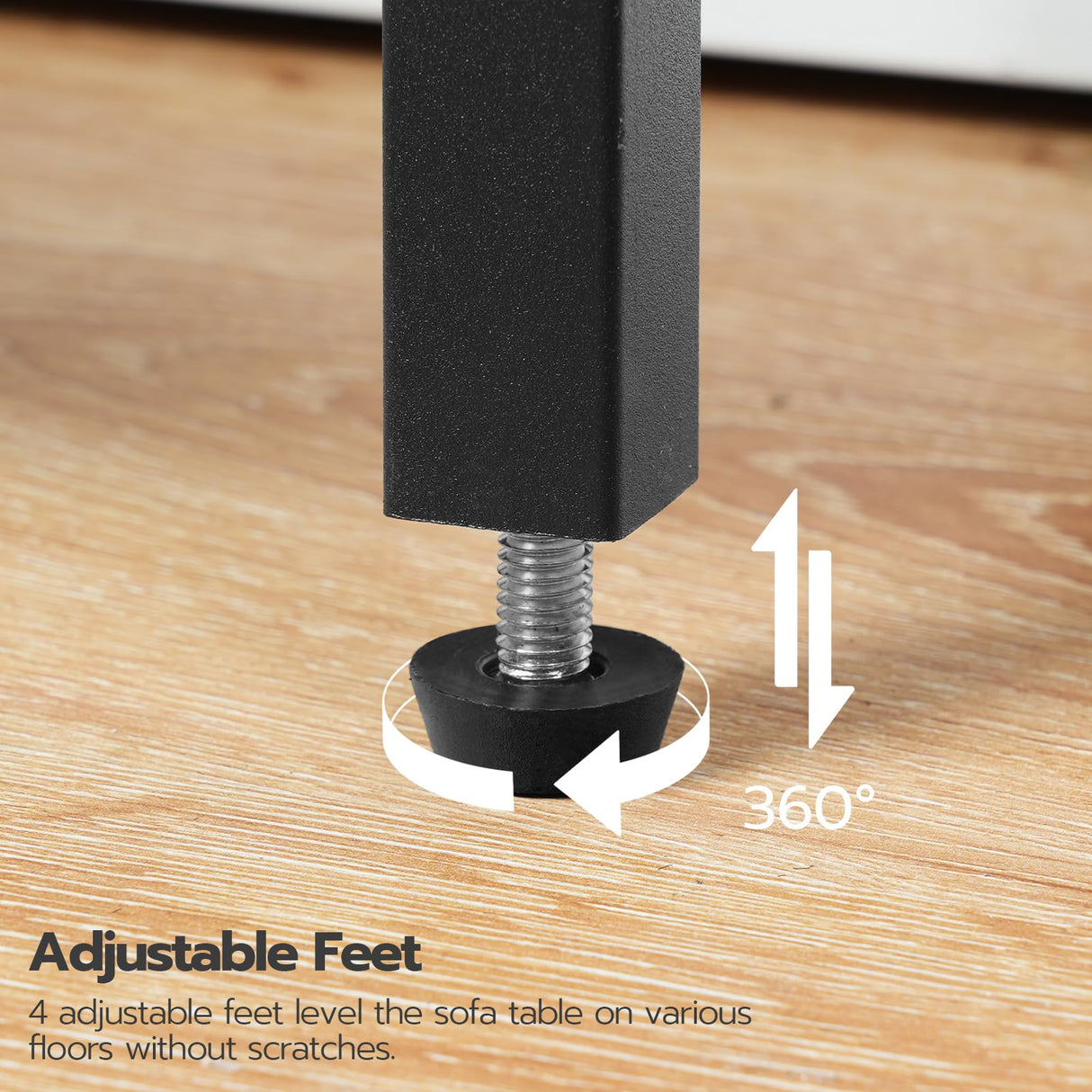 HOOBRO 29.5" Narrow Console Table, 3-Tier Entryway Table, Thin Sofa Table with Shelves, Side Table, Display Table, for Hallway, Entrance, Living Room, Bedroom, Black BB73XG01 HOOBRO