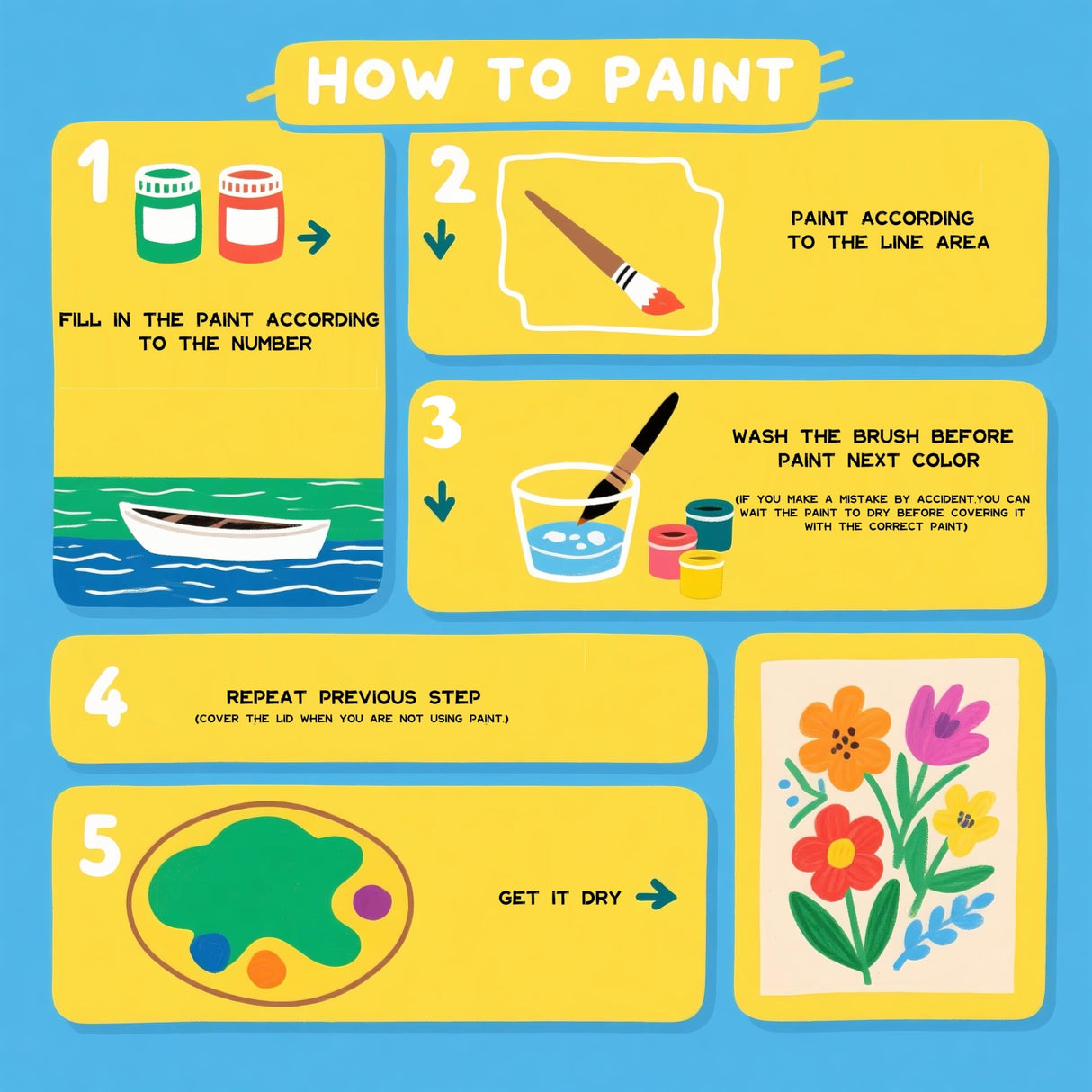 ACANDYL Deer DIY Paint by Numbers Kit for Adults Paint by Numbers Beginner Canvas Painting by Number American Flag DIY Acrylic Oil Painting on Canvas Arts Craft Decoration 16x20 Inch ACANDYL