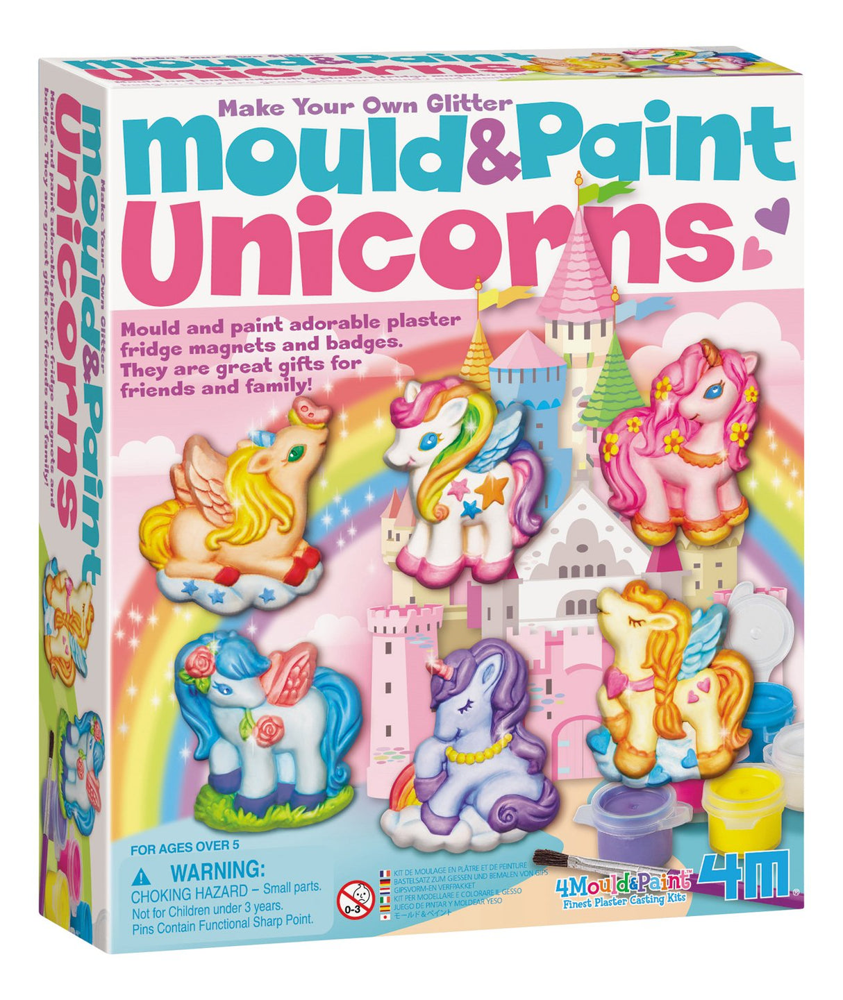 Mould & Paint Llama DIY Plaster Art Kit 4M