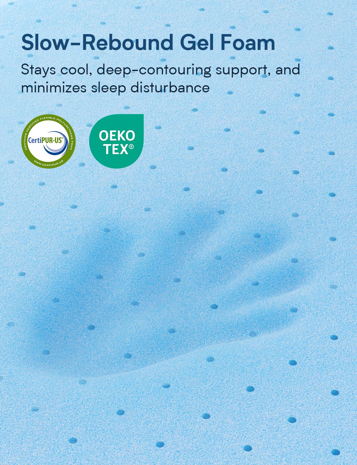 Grbsy Firm King Size Mattress, 14 Inch Cooling Gel Memory Foam Mattress, Back Pain Relief, Cooling Ice Silk Cover, Bed Mattress in Box, CertiPUR-US Certified Grbsy