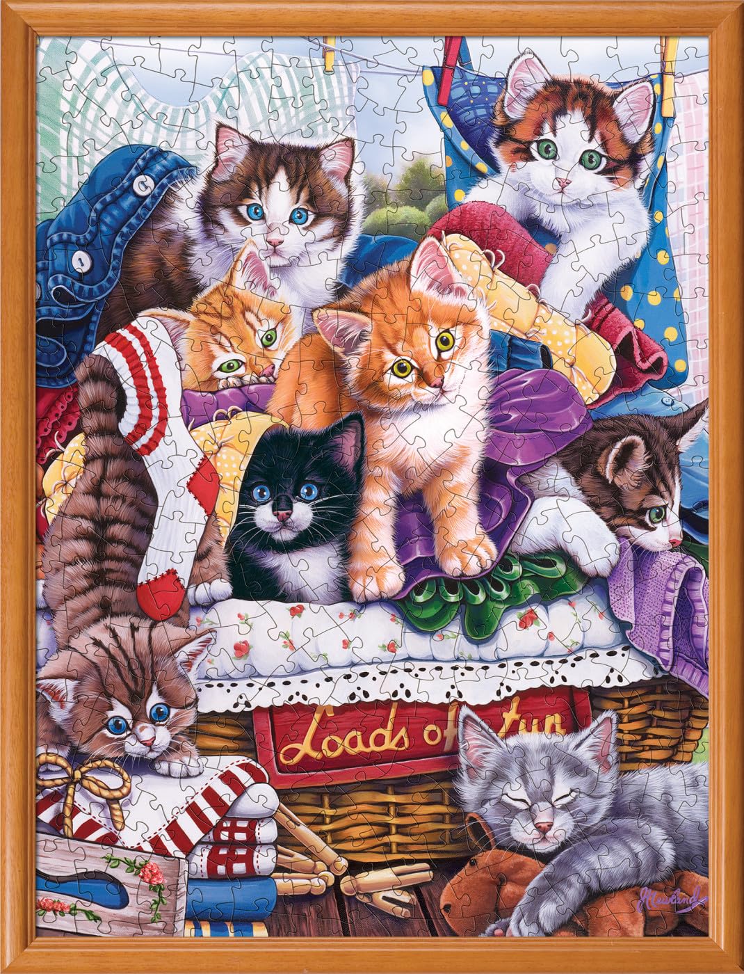 MasterPieces 300 Piece EZ Grip Jigsaw Puzzle - Loads of Fun - 18"x24" Masterpieces