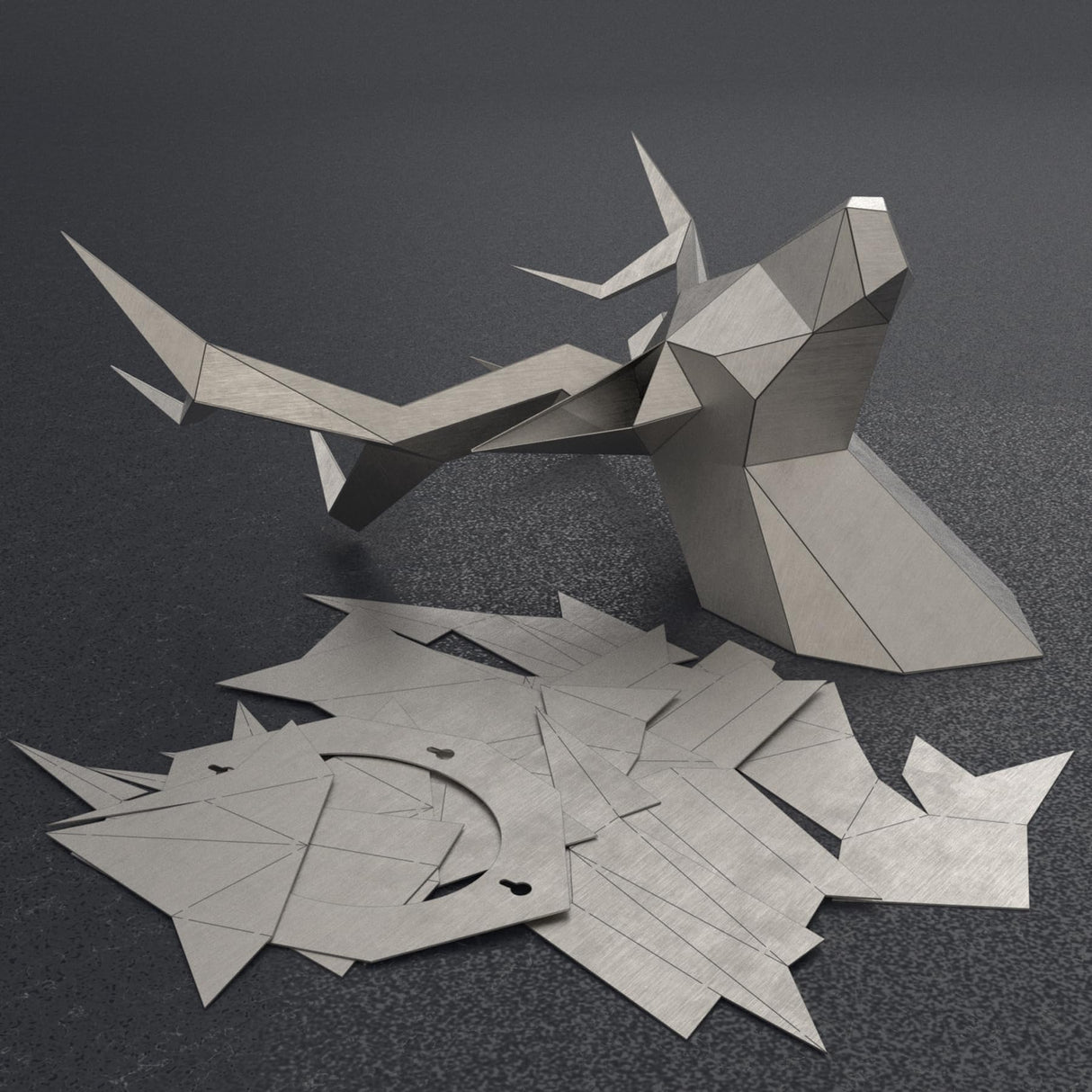 Deer Head Welding kit For Beginners Practice, 201 stainless steel Welding Coupons, Welding Training Metal Suitable For TIG, MIG, Gas, Arc, Stick, DIY Welding Practice Kit(15 pcs) SONNLER