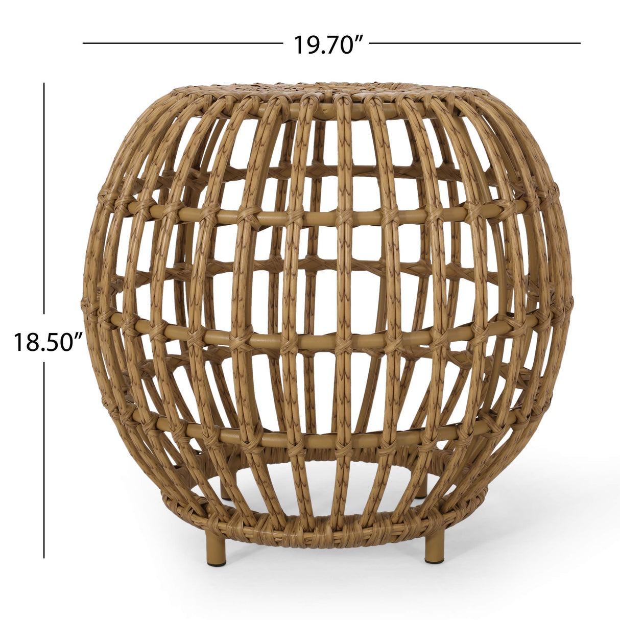 Christopher Knight Home Side Table, Light Brown Christopher Knight Home