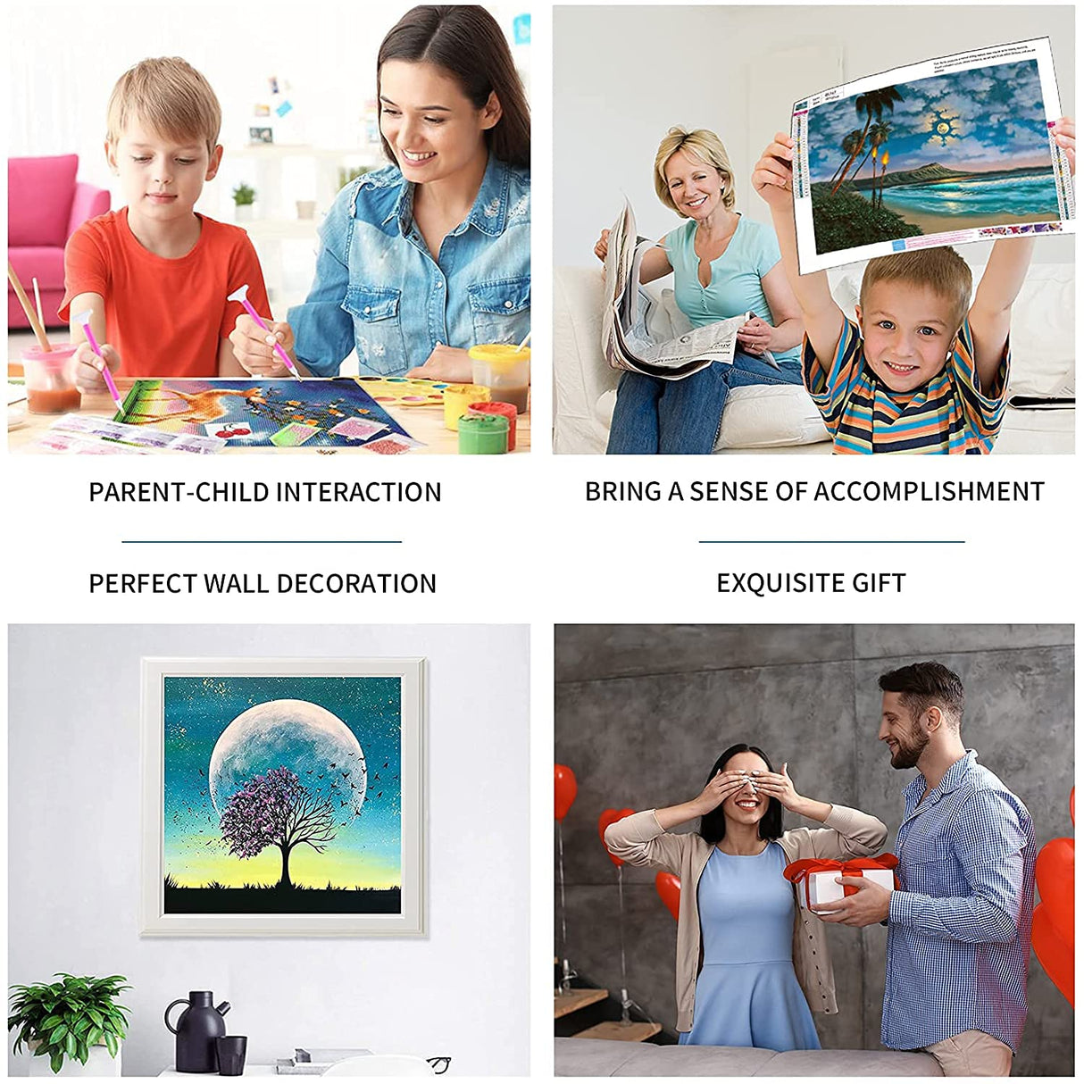 LIULIMI Diamond Painting Kits, DIY 5D World Landscape Diamond Painting Kit, Round Diamond Art Full Diamond Cartoon Style 12 X 16 in (Oristano) LIULIMI