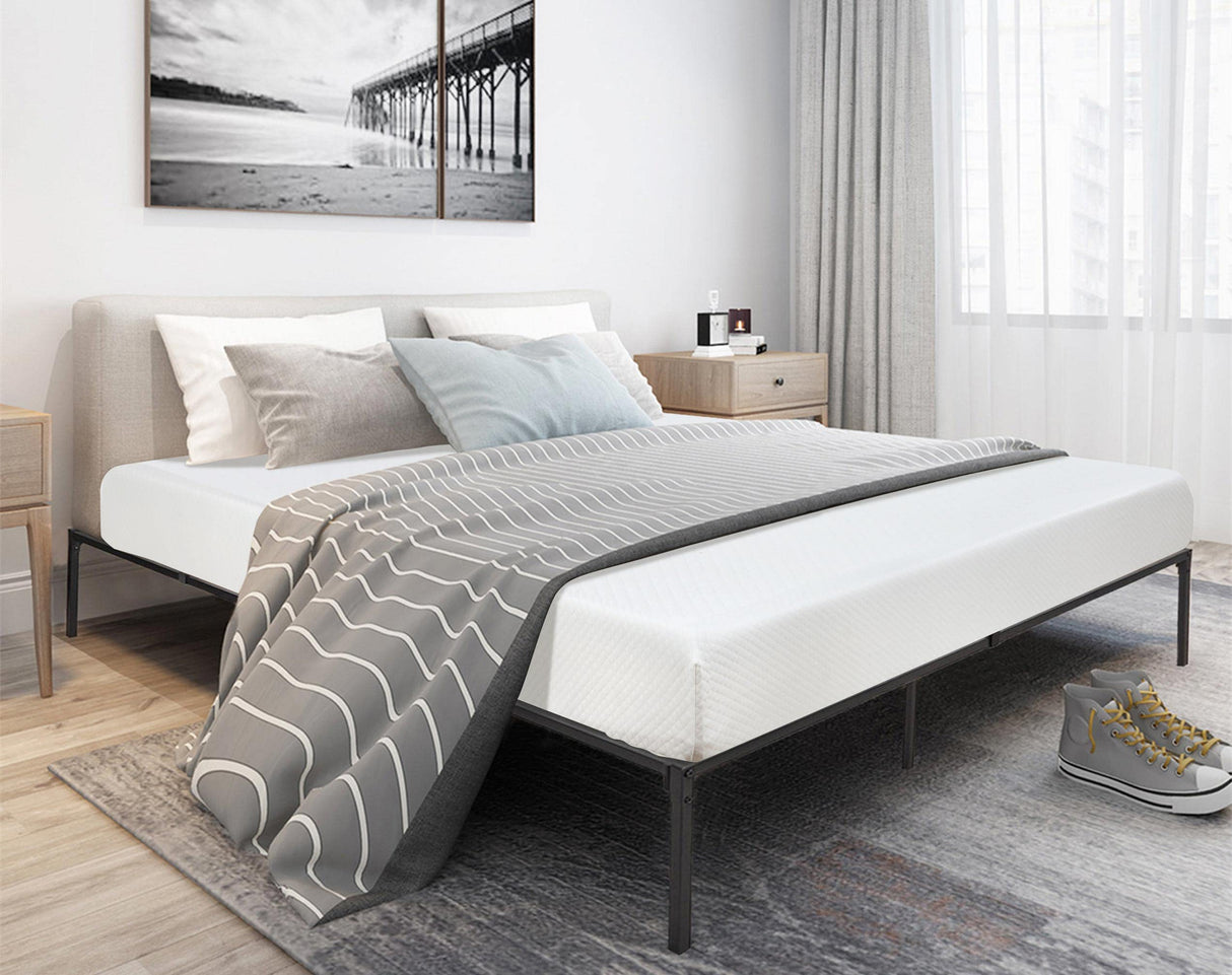 6 inch Full Size Mattress with Cover, Cooling Gel Memory Foam Full Mattress for a Cool Sleep & Pressure Relief, Medium Firm Mattress Pad Full Mattresses, Bed in a Box, CertiPUR-US Certified Capacmkseh