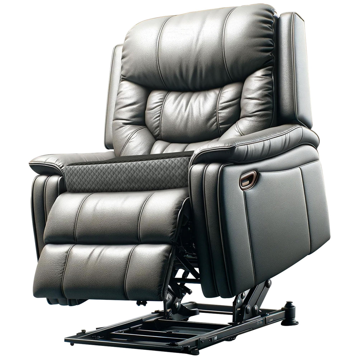 Kӧlbs Extra Large Recliner Cushion | Chic 2 Tone Velvet Cover | Memory Foam Seat Cushion 5 inch Thick 20" x 20" Large | Recliner Chair Cushion for Elderly - Extra Large Chair Cushion Kölbs