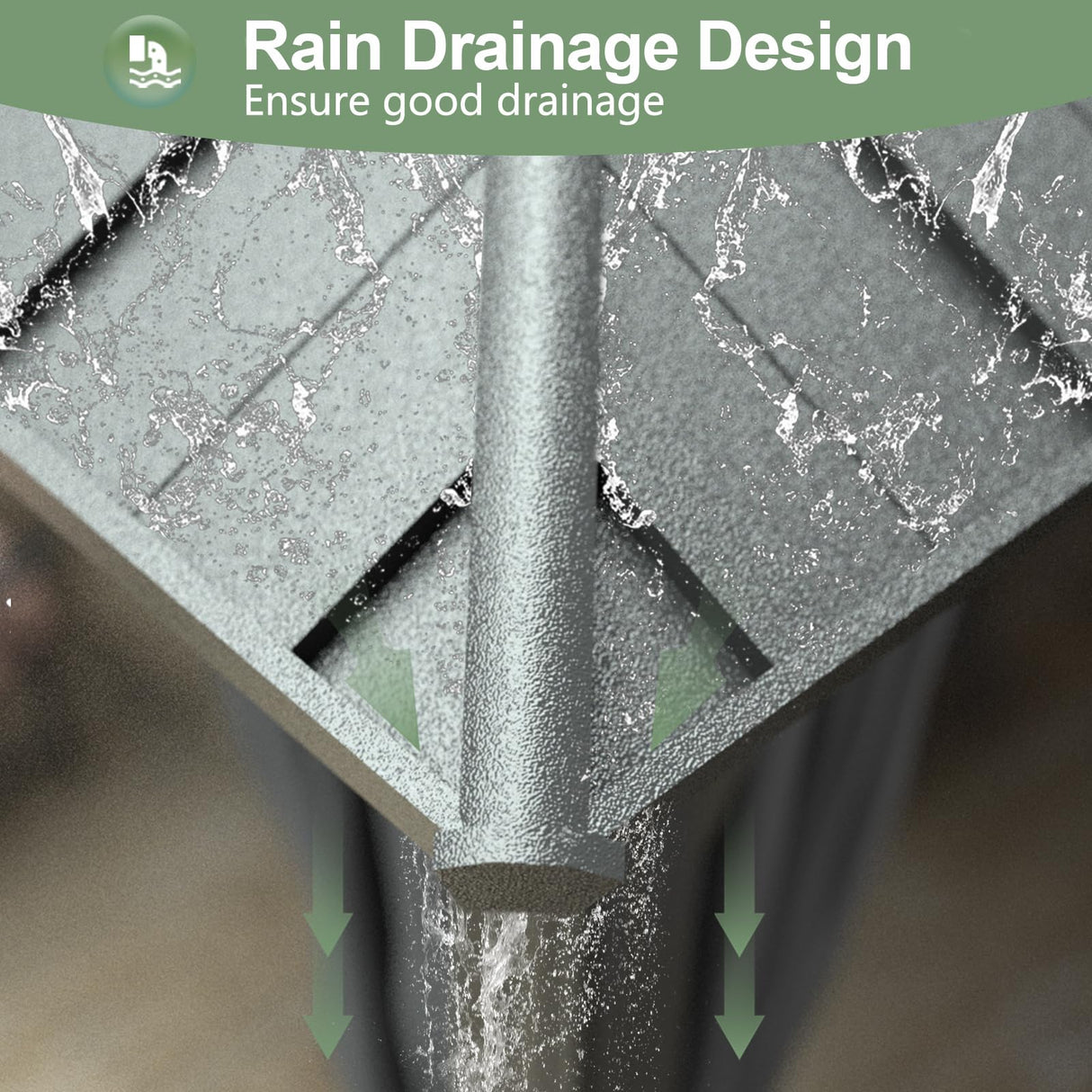 Yardenaler 12x14 FT Hardtop Gazebo Canopy with Double Galvanized Steel Roof, Permanent Outdoor Pavilion with Curtain & Mesh Netting for Patio. Garden, Backyard, Black Yardenaler