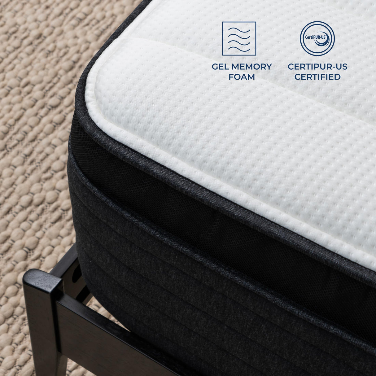 Brooklyn Bedding Select 14" Gel Memory Foam Hybrid Mattress, Cal King Brooklyn Bedding