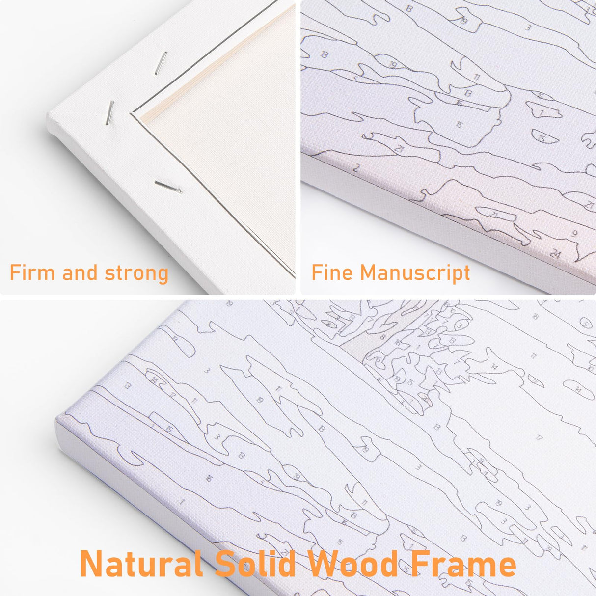 Framed Paint by Numbers Kit for Adults Beginners & Kids Ages 8-12, Sunflower Acrylic Easy Paint by Number with Frame, Watercolor Paint by Number Kits on Canvas Framed (10 * 10 Inch, without Easel) Offito