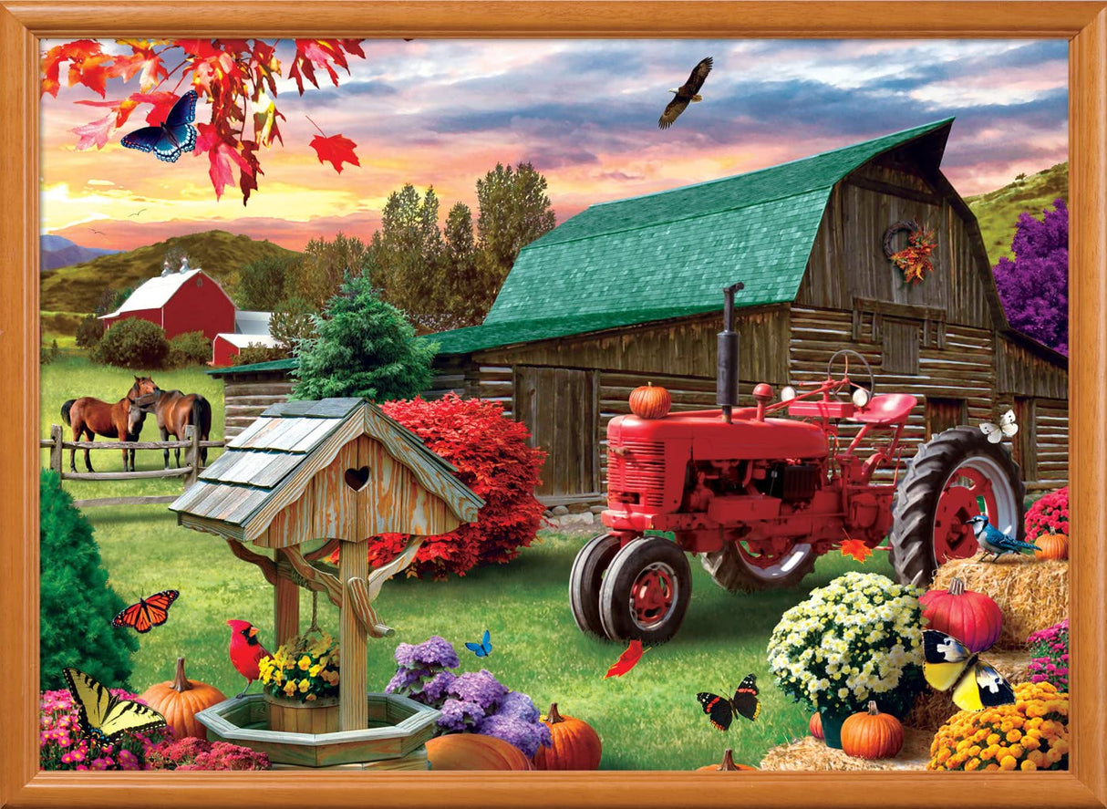MasterPieces 1000 Piece Jigsaw Puzzle for Adults, Family, Or Youth - Harvest Ranch - 19.25"x26.75" Masterpieces