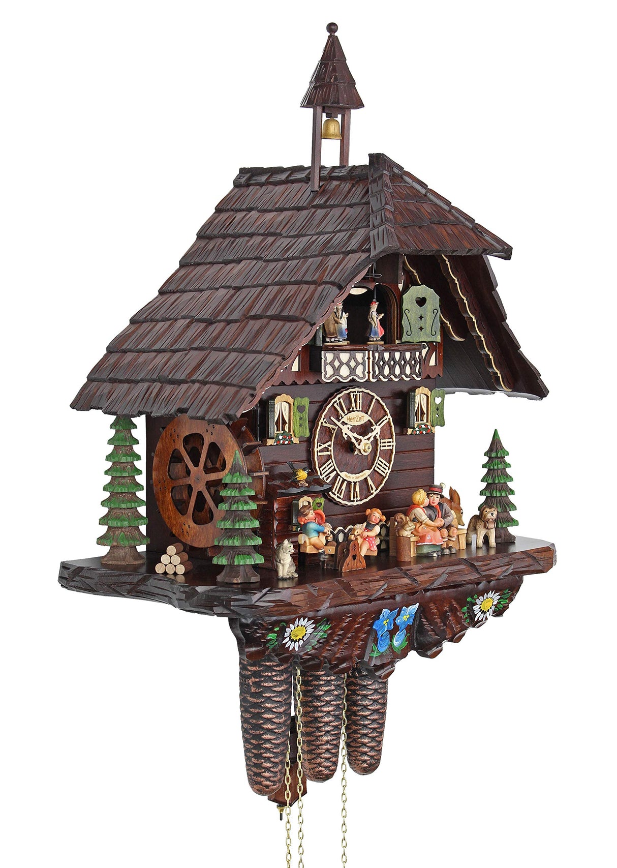 HerrZeit by Adolf Herr Cuckoo Clock - Happy Family HerrZeit by Adolf Herr