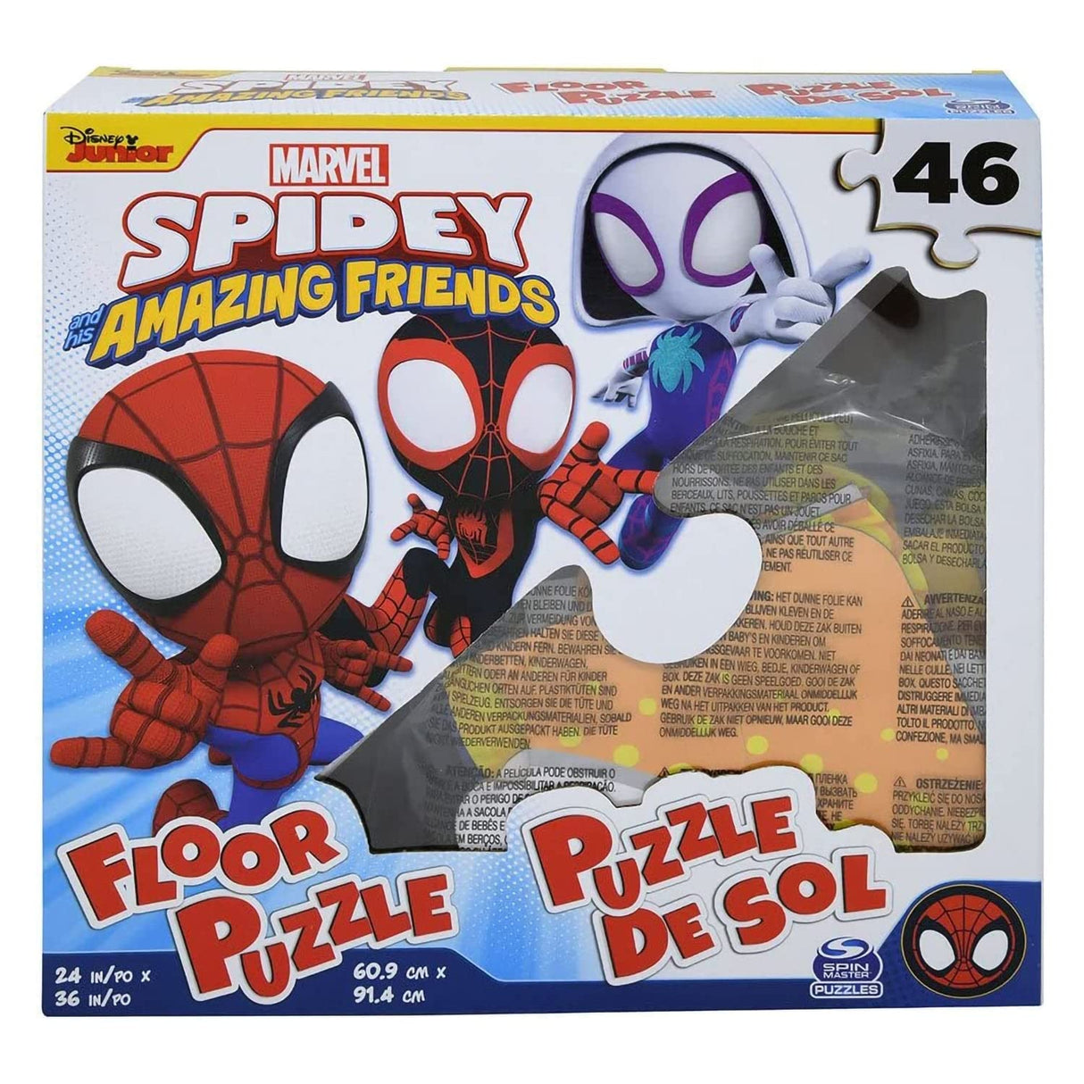UPD Marvel Spiderman Spidey and Friends 46 pc Floor Puzzle Marvel