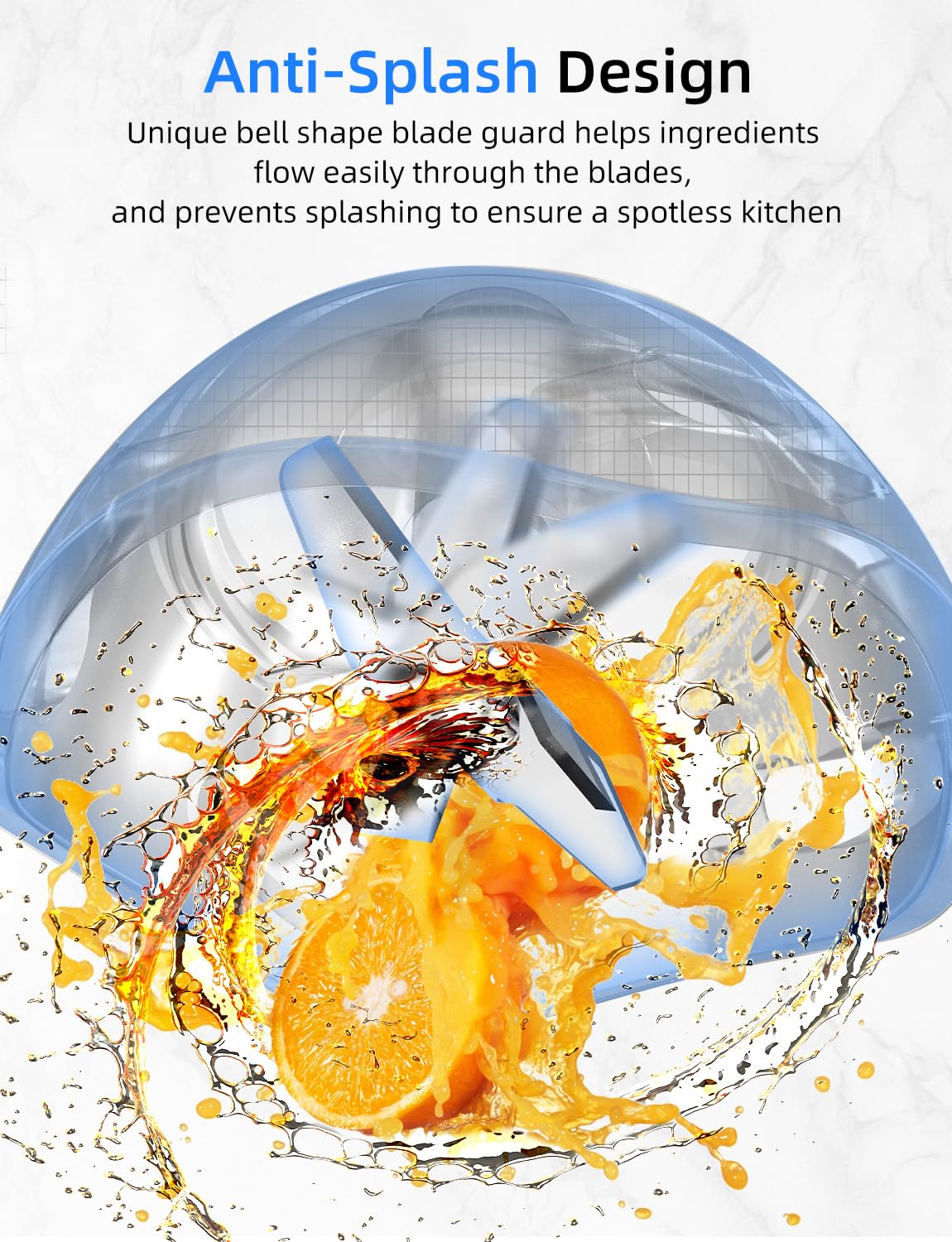 Immersion Blender, Heavy Duty Copper Motor, Stainless Steel Smart Stick with Egg Beaters, Potato Masher, Chopper/Food Processor Potane