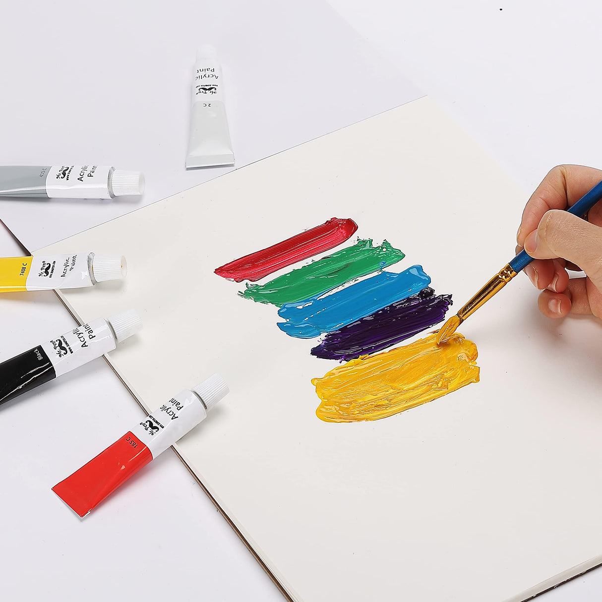 Mr. Pen- Palette Pad, 9"x12", 40 Sheets, 2 Pack, Paint Pad, Acrylic Paint Paper, Drawing Paper, Painting Paper, Disposable Paint Palette Paper, Oil Paint Palette, Watercolor Palette Paper Mr. Pen