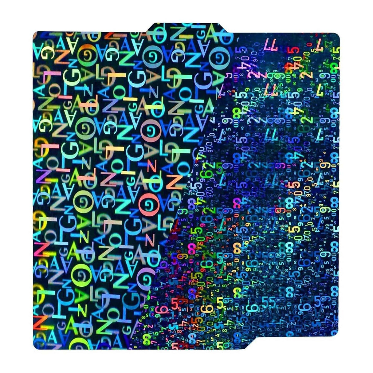 IdeaFormer-3D Smooth Pen Build Plate for Bambu Lab X1/X1C/X1E/P1P/P1S/A1, Double Sided Digit+Letter Spring Steel Effect Sheet Flexible Print Bed Bambu Lab 3D Printers Platform 257x257mm IdeaFormer-3D