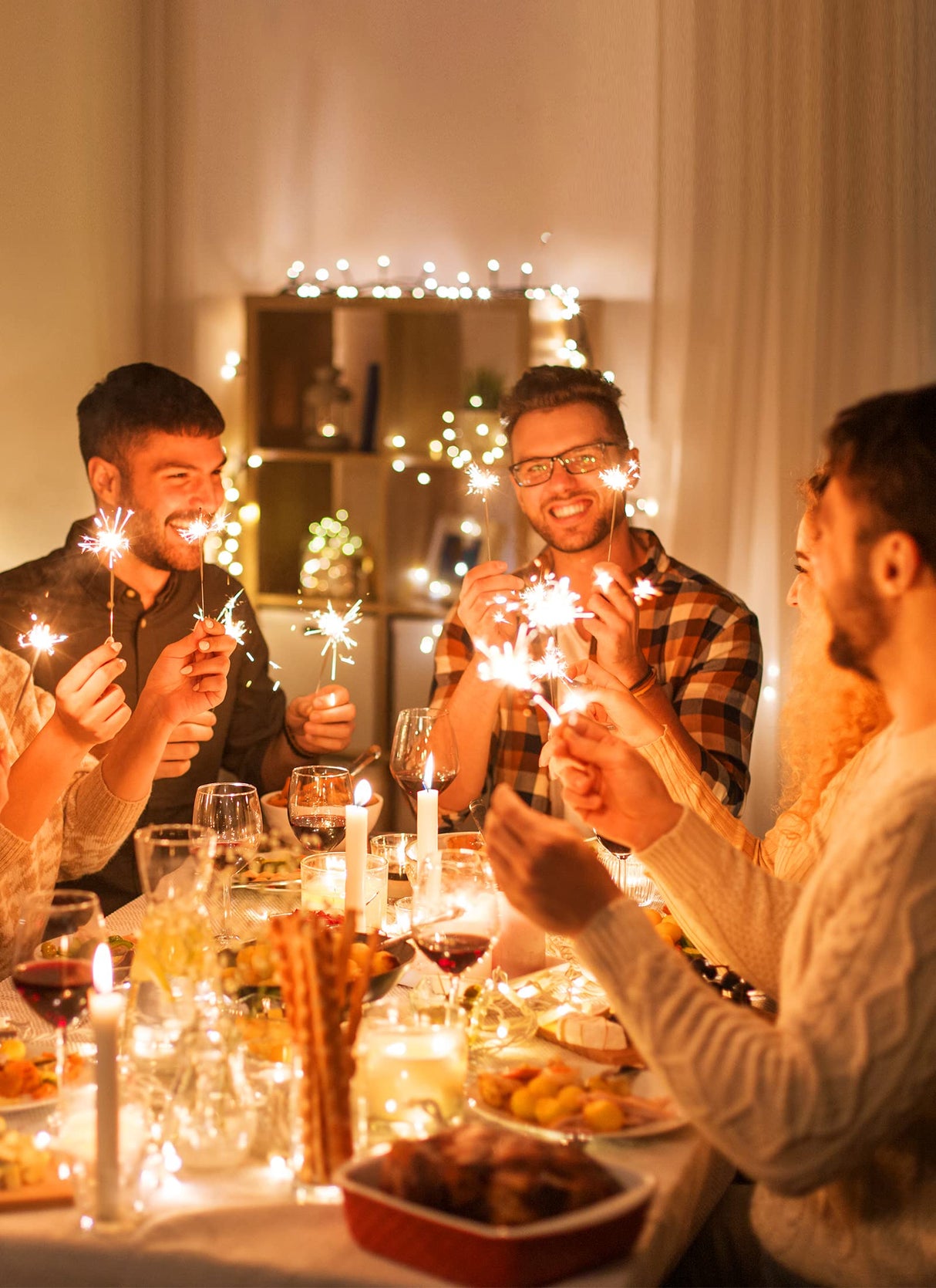 10Feet Battery Operated Fairy Lights, 120LEDs Firecracker String Lights Waterproof Silver Wire Starry Firefly Lights for DIY Wreath Home Weeding Indoor Outdoor Christmas Decorations, Warm White Brightown