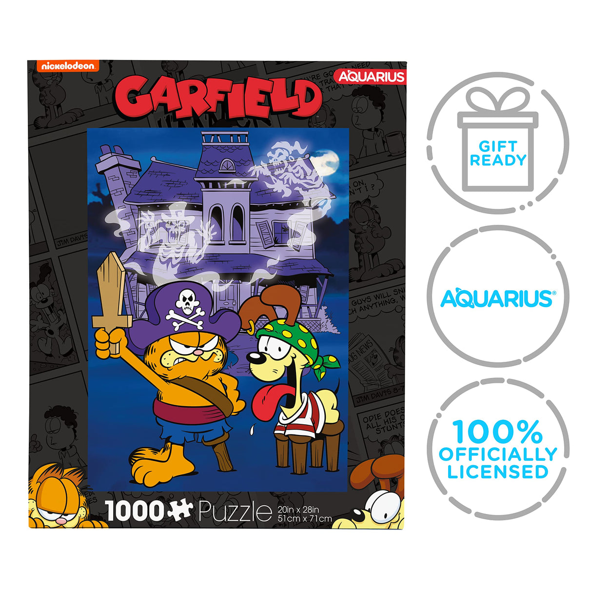 AQUARIUS - Garfield Halloween 1000 Piece Jigsaw Puzzle AQUARIUS