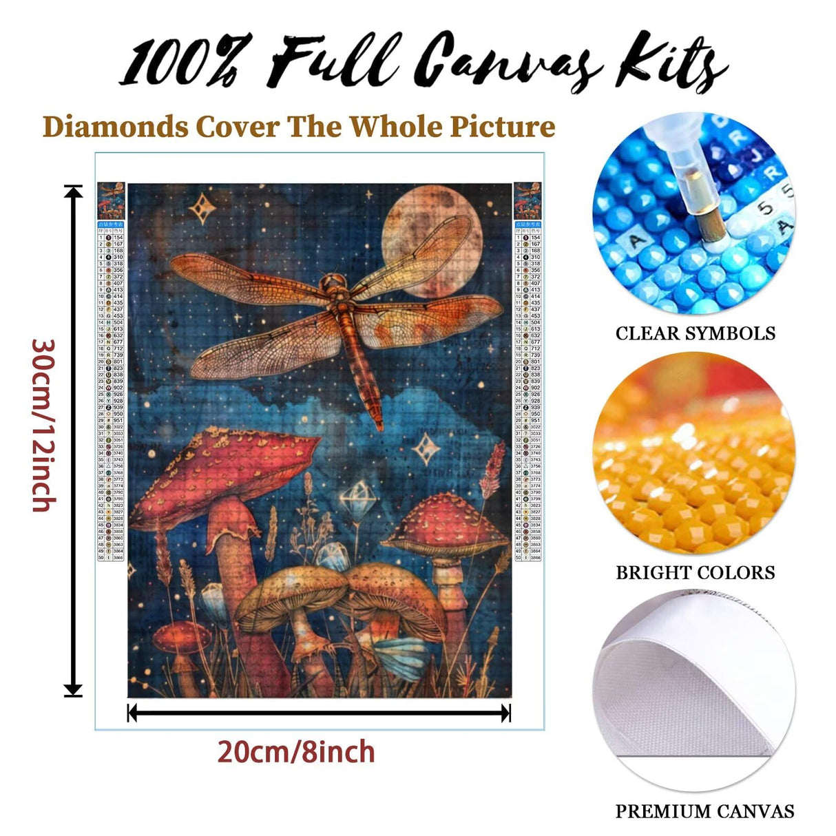 OLMZF Diamond Painting Kits for Adults, 5D Love Butterfly Diamond Art Kits for Beginners, Rose Beach DIY Full Drill Paint with Diamond, Home Wall Decor 8x12 inch OLMZF