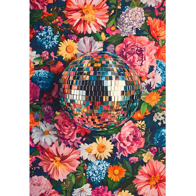 CraftCraze Paint by Numbers Kit for Adults, Adult Paint by Number Kits, Disco Ball Paint by Numbers for Adults Beginners, DIY Advanced Acrylic Painting on Canvas for Home Wall Art Decor 16x20 Inch