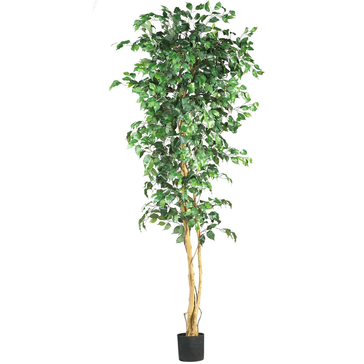 Nearly Natural 7ft. Ficus Artificial Tree, Green Nearly Natural