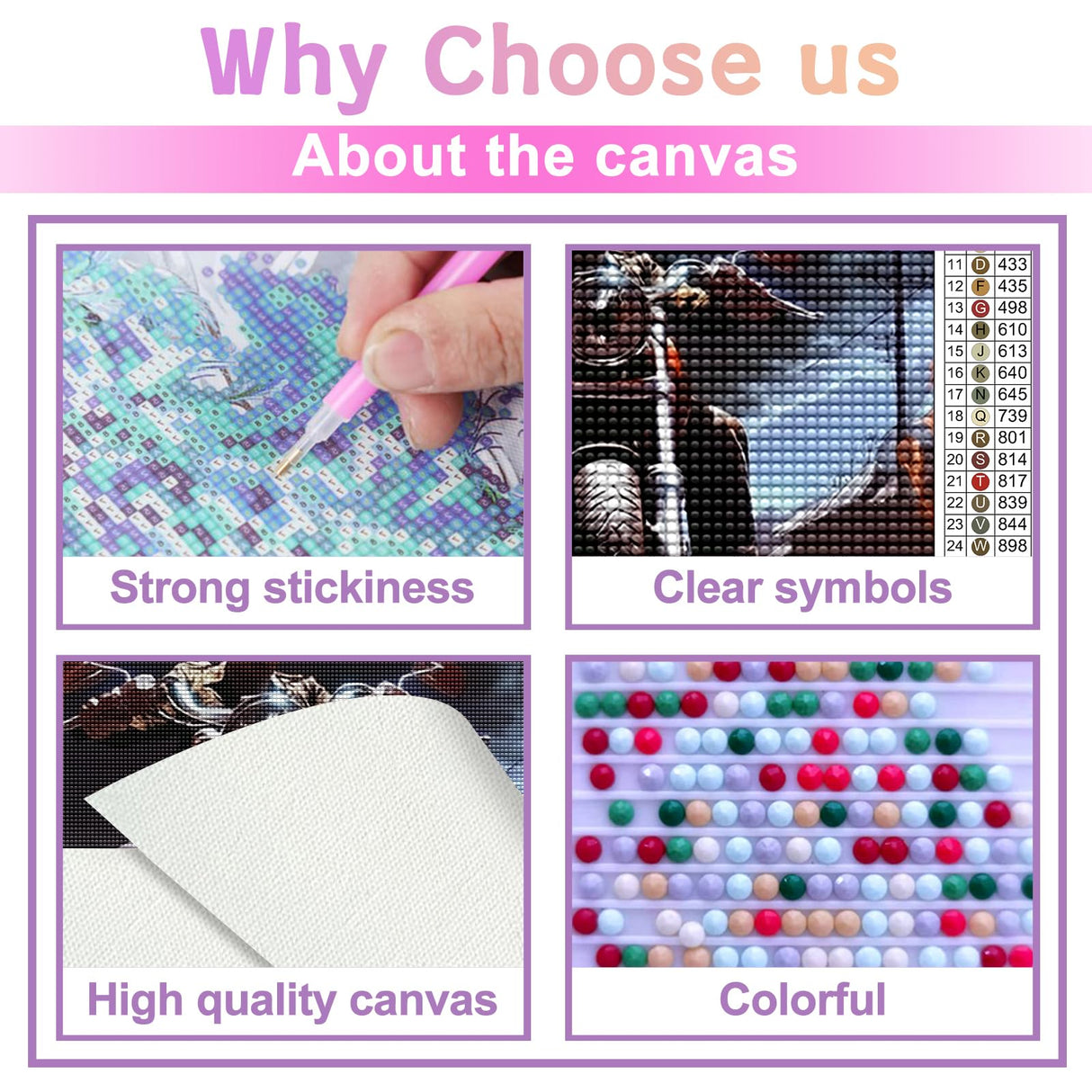 YOUSHIHA Vehicle Diamond Painting Kits for Adults,Skull Motorcycle Diamond Painting Art Kit for Adult,DIY Full Drill Gem Art with Diamonds for Home Wall Decor Gifts 12x16 Inch YOUSHIHA