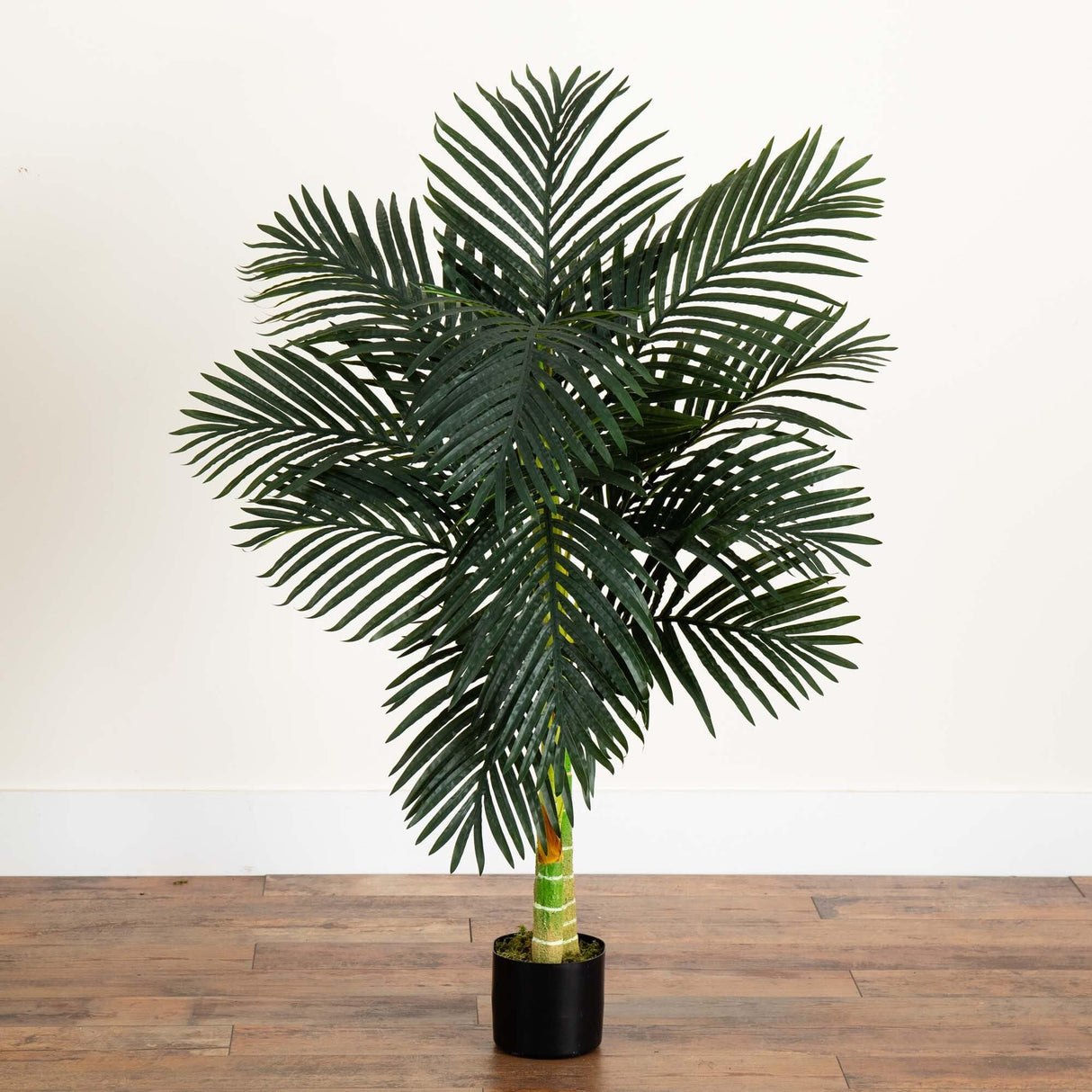 Nearly Natural 4ft. Golden Cane Palm Artificial Tree Nearly Natural