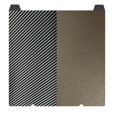 Sahvaim Carbon Fiber PET+Textured PEI 235X235mm K1C K1 Build Plate,3D Printer Platform for Creality K1/ K1C/Ender-3 S1/Ender 5 S1/Ender 3 S1 Pro/Ender V3 KE/Ender3 V3 SE(Without Magnetic Base)